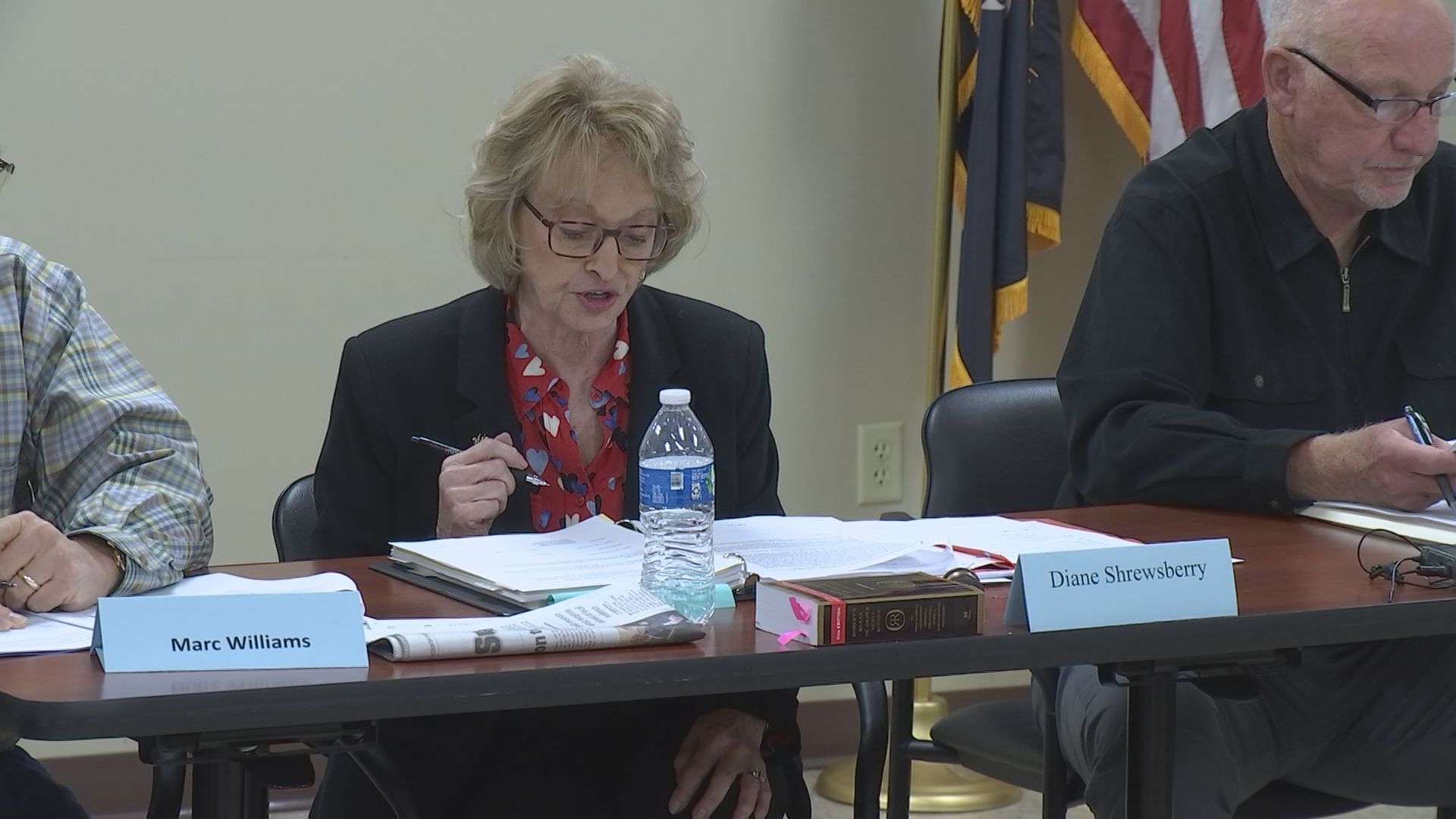Board members addressed concerns by the public